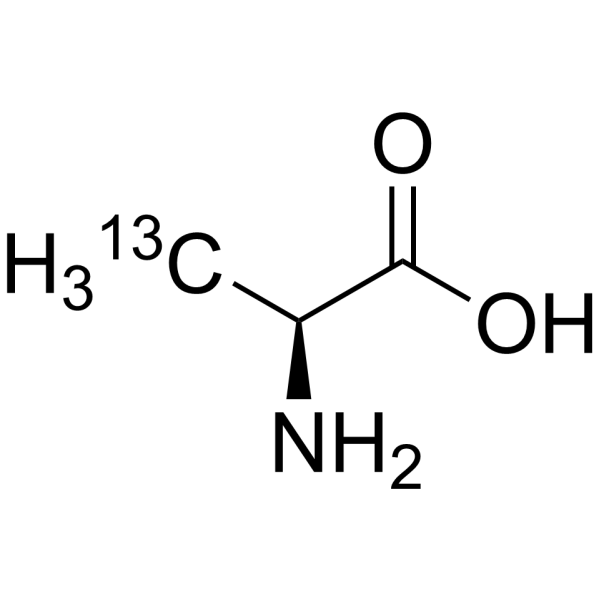 L-Alanine-3-13C (L-2-Aminopropionic acid-3-13C) 65163-25-9